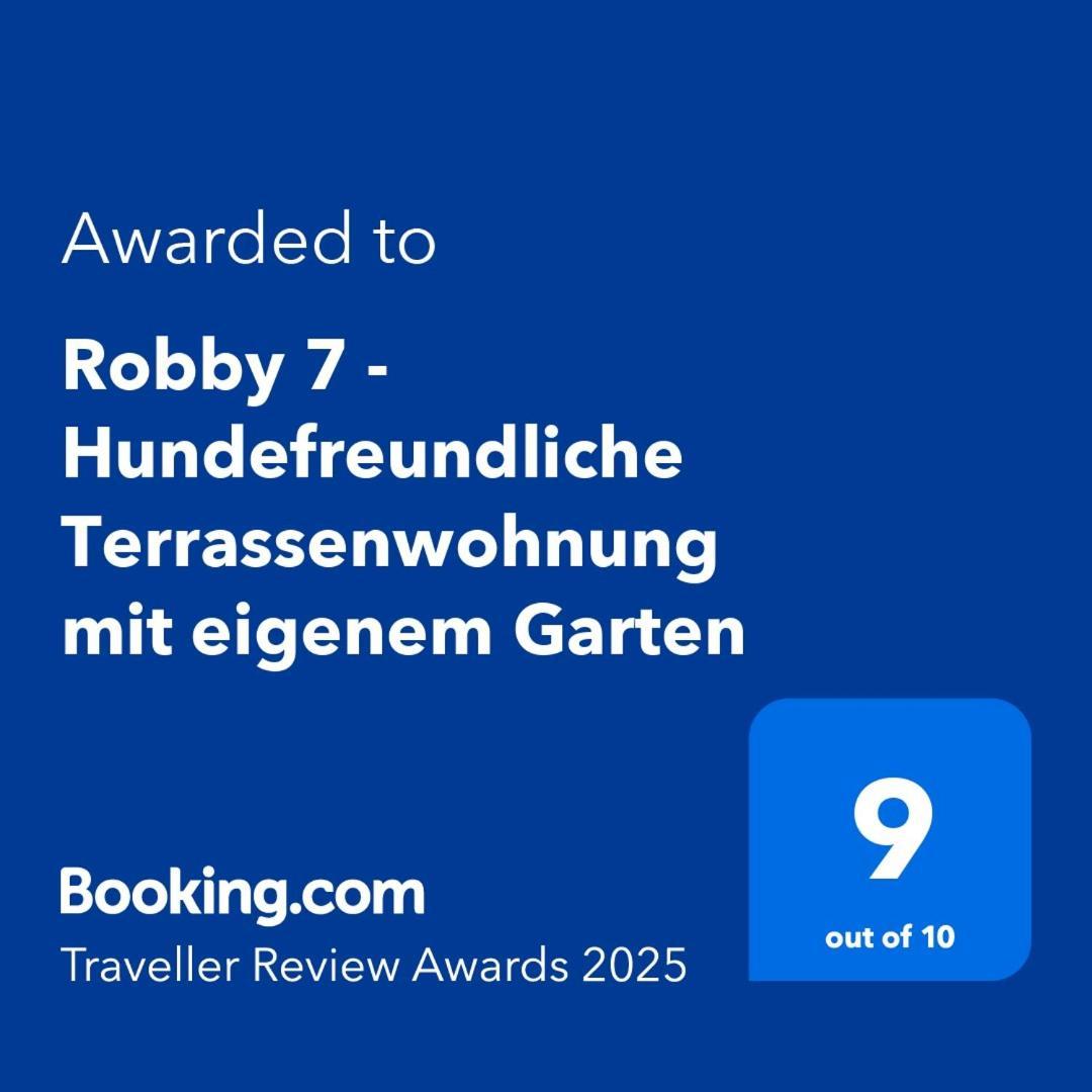 Robby 7 - Hundefreundliche Terrassenwohnung Mit Eigenem Garten Wangerooge Buitenkant foto